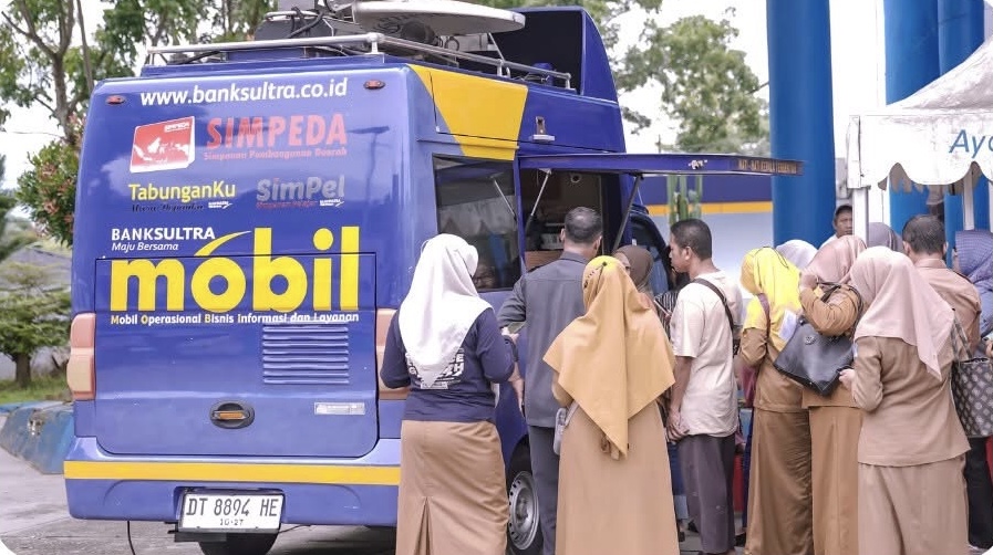 Bank Sultra dan BI Bekerja Sama Buka Loket Penukaran Uang Baru Jelang Lebaran