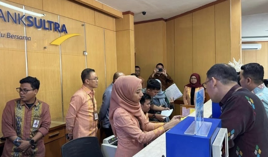 Pembayaran Iuran BPJSTK Kini Tersedia di Semua Channel Teller Bank Sultra