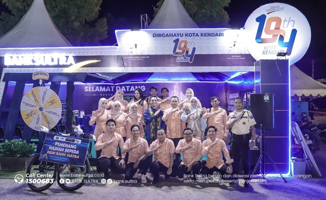 Bank Sultra Dukung Visi Kota Kendari 2029, Meriahkan Expo 2025 dan Hadirkan Beragam Keuntungan