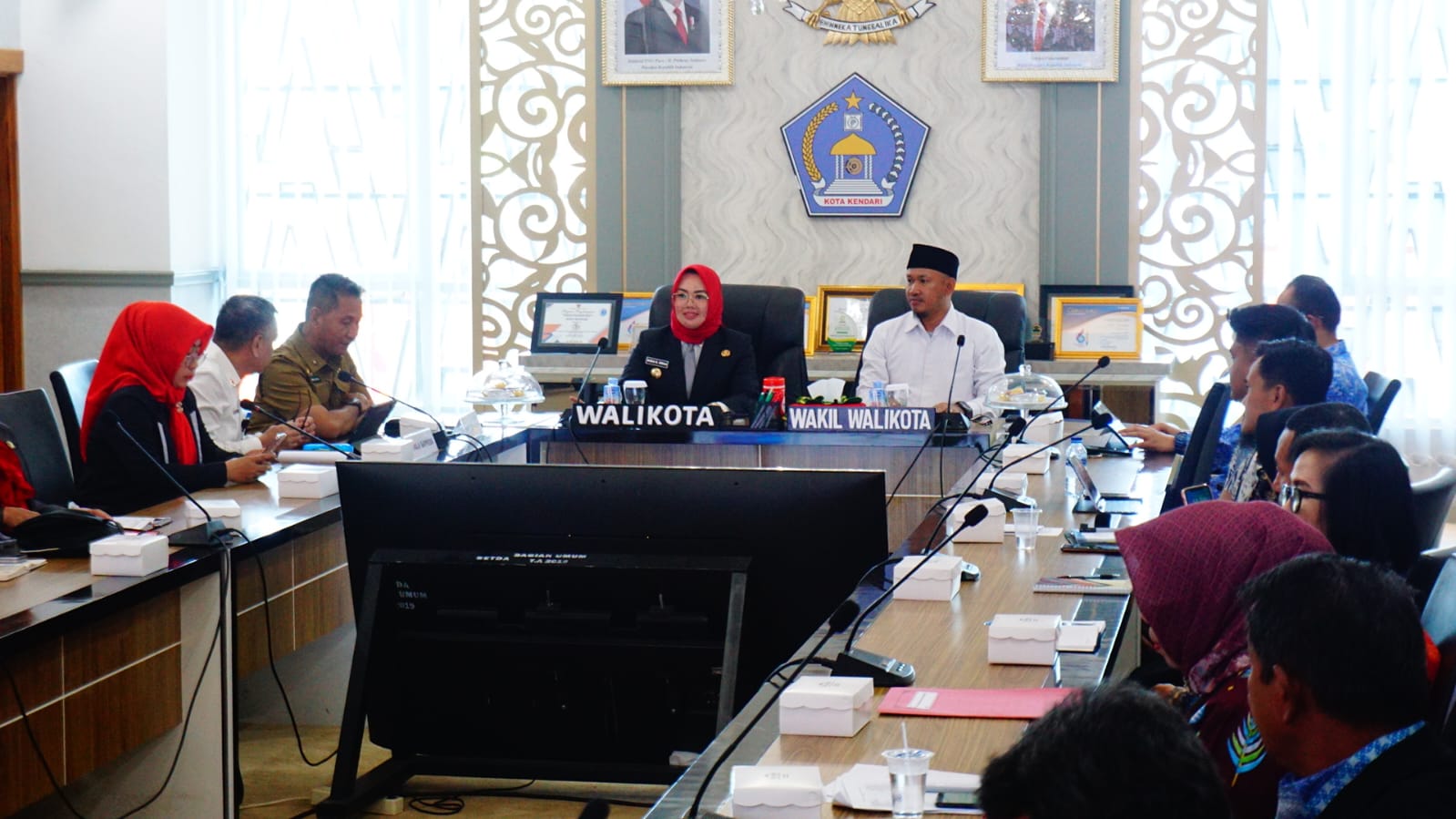 Wali Kota Kendari Pimpin Rapat Percepatan Pertumbuhan Ekonomi, Fokus 9 Langkah Konkret