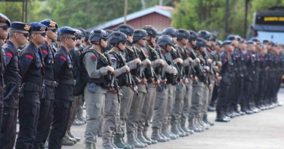 Kapolda Sultra Lepas Satgas Operasi Amole Ii Tahun 2025 Bko Polda Papua 11 Brimob