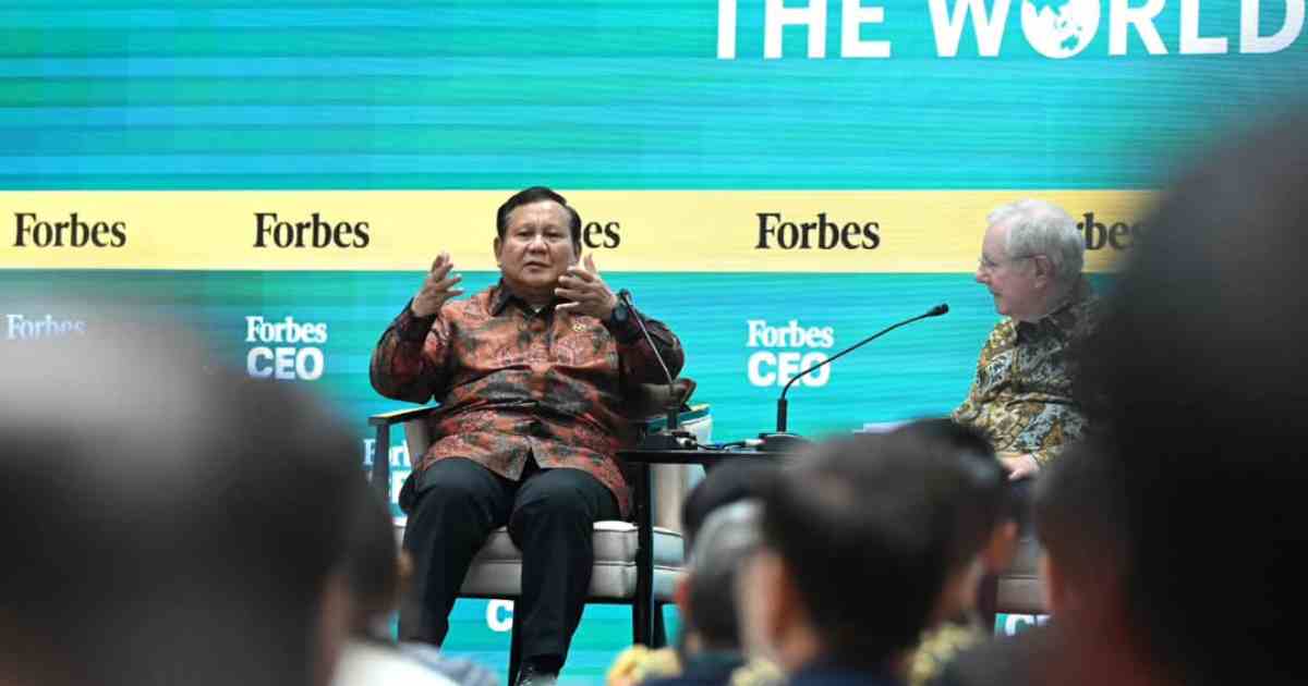 Penguatan Domestik dan CEPA: Presiden Prabowo Beberkan Fondasi Ekonomi Nasional di Forbes Conference