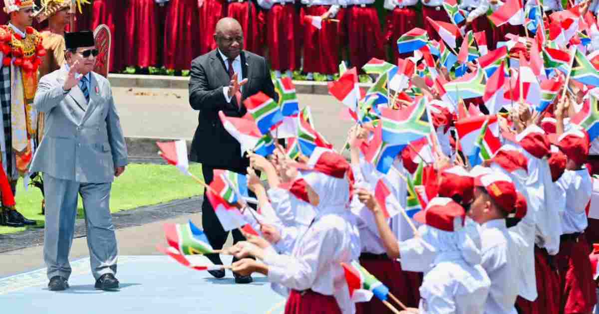 Prabowo Sambut Ramaphosa, Bahas Peningkatan Kerja Sama Ekonomi Dan Brics 1 Presiden123